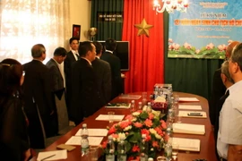 Quang cảnh lễ kỷ niệm. (Ảnh: Quang Vinh/Vietnam+)