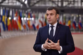 Tổng thống Pháp Emmanuel Macron. (Ảnh: AFP/TTXVN)