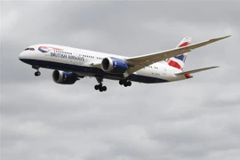 Máy bay của hãng hàng không British Airways. (Ảnh: AFP/TTXVN)