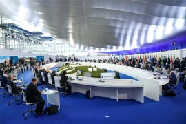 Quang cảnh Hội nghị thượng đỉnh G20 ở Rome, Italy ngày 30/10/2021. (Ảnh: THX/TTXVN)