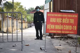 Xã Cao Xá, huyện Lâm Thao, tỉnh Phú Thọ là một trong những địa phương triển khai thí điểm điều trị F0 tại nhà. (Ảnh: Diệp Trương/TTXVN)