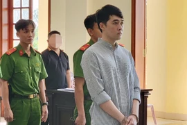 Bị cáo Trương Quang Anh Đức tại tòa. (Nguồn: Vietnamnet)