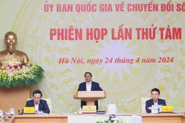 Thủ tướng Phạm Minh Chính, Chủ tịch Ủy ban Quốc gia về Chuyển đổi Số, chủ trì phiên họp lần thứ 8 của Ủy ban, với trọng tâm thảo luận về kinh tế số. (Nguồn: Báo Điện tử Chính phủ)