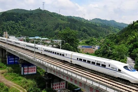 Kết nối đường sắt giữa thủ đô Vientiane của Lào và tỉnh Quý Châu của Trung Quốc