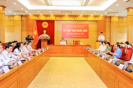 Toàn cảnh Kỳ họp thứ 14, HĐND tỉnh Vĩnh Phúc khóa XVII. (Nguồn: xaydungchinhsach.chinhphu.vn)