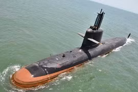Tàu ngầm lớp Scorpene. (Nguồn: ndtv.com)