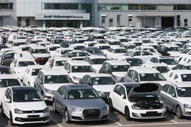 Ôtô của hãng Volkswagen. (Nguồn: EPA/TTXVN)