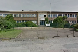 Quang cảnh bên ngoài Viện nghiên cứu hình sự ở Brussels, Bỉ. (Nguồn: Getty/TTXVN)