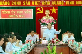 Thủ tướng Nguyễn Xuân Phúc phát biểu kết luận. (Ảnh: Thống Nhất/TTXVN)