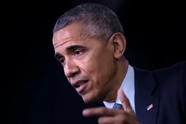 Tổng thống Mỹ Barack Obama phát biểu trong cuộc họp báo ở Washington. (Nguồn: AFP/TTXVN)