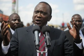Tổng thống Kenya Uhuru Kenyatta. (Nguồn: AFP)