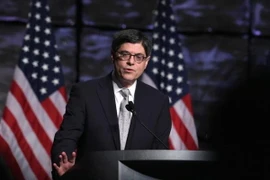 Bộ trưởng Tài chính Mỹ Jacob Lew. (Nguồn: AFP)