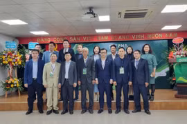Ban chấp hành Hiệp hội Nhà sản xuất sản phẩm thân thiện môi trường Việt Nam. (Ảnh: CTV/Vietnam+)