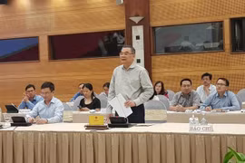 Trung tướng Tô Ân Xô, Chánh Văn phòng - người phát ngôn của Bộ Công an. (Ảnh: Minh Thúy/Vietnam+)
