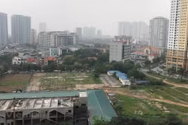 Một số ô đất trống tại quận Hoàng Mai. (Ảnh minh họa. Nguồn: Hùng Võ/Vietnam+)