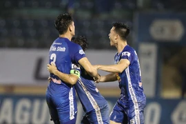Quảng Nam còn cơ hội trụ hạng ở V-League 2020. (Ảnh: VPF) 