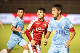 Công Phượng đang liên tục tỏa sáng cùng CLB Tp.HCM. (Ảnh: VPF)