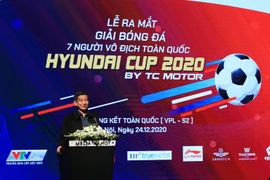 VPL-S2 diễn ra ngày 26 và 27/12 tới tại sân vận động thuộc Trung tâm Văn Hóa Thông tin và Thể thao quận Hoàng Mai (Hà Nội). (Ảnh: CTV/Vietnam+) 