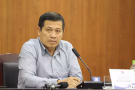 Trưởng Ban trọng tài Dương Văn Hiền khẳng định trọng tài V-League không có tiêu cực. (Ảnh: Phúc Tá/Vietnam+) 
