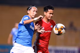 V-League 2020 có thể kéo dài tới cuối năm vì dịch COVID-19 và nhờ có thêm thời gian khi AFF Cup 2020 hoãn tới 2021. (Ảnh: Nguyên An/Vietnam+) 