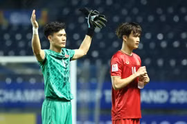 Thủ môn Bùi Tiến Dũng tiết lộ lý do U23 Việt Nam gặp khó khăn ở vòng chung kết U23 châu Á 2020. (Ảnh: Nguyên An/Vietnam+)