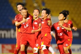 Câu lạc bộ TP.HCM I đang vững vàng ngôi đầu bảng xếp hạng Giải bóng đá nữ Vô địch Quốc gia - Cúp Thái Sơn Bắc 2020. (Ảnh: VFF) 