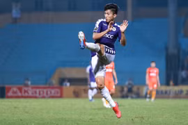 Đoàn Văn Hậu là trường hợp cầu thủ Việt xuất ngoại thi đấu ấn tượng nhất của Hà Nội FC. (Ảnh: Nguyên An/Vietnam+)