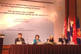 Hội nghị Doanh nhân nữ Asean, ngày 10/12. (Ảnh: PV/Vietnam​+)