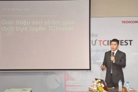Chứng khoán Kỹ thương ra mắt Hệ thống đầu tư online TCInvest (Ảnh: PV/Vietnam+)