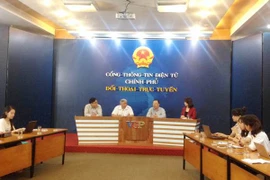 Tọa đàm trực tuyến “FTA Việt Nam-EAEU: Để doanh nghiệp chủ động nắm bắt cơ hội.” (Ảnh: PV/Vietnam+) 