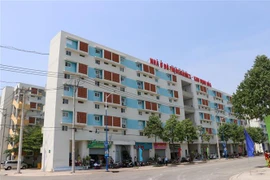 Khu nhà ở xã hội giá rẻ tại phường Định Hòa, thành phố Thủ Dầu Một, tỉnh Bình Dương hầu hết đã có chủ. (Ảnh: Chí Tưởng/TTXVN)