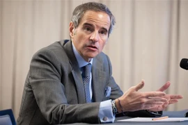 Tổng Giám đốc Cơ quan Năng lượng Nguyên tử quốc tế (IAEA) Rafael Grossi. (Ảnh: AFP/TTXVN)