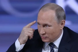 Tổng thống Nga Vladimir Putin. (Nguồn: AFP)