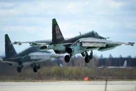 Máy bay SU-25 của quân đội Nga ở Syria. (Nguồn: Sputnik)