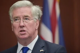 Bộ trưởng Quốc phòng Anh Michael Fallon. (Nguồn: AFP) 