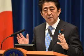 Thủ tướng Nhật Bản Shinzo Abe. (Nguồn: AFP)
