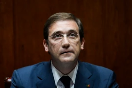 Thủ tướng Bồ Đào Nha Pedro Passos Coelho tại phiên họp quốc hội ngày 9/11. (Nguồn: AFP)