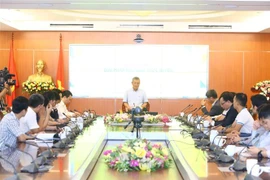 Quang cảnh lễ ra mắt. (Ảnh: Minh Quyết/TTXVN)