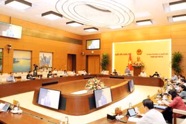 Quang cảnh Phiên khai mạc. (Ảnh: Trọng Đức/TTXVN)