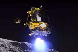 Tàu đổ bộ thông minh khảo sát Mặt Trăng (SLIM) của Nhật Bản. (Nguồn: JAXA)