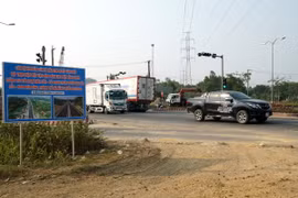 Dự án Cao tốc Hòa Liên-Túy Loan được mở rộng trên nền tuyến đường tránh Hải Vân-Túy Loan, trục giao thông huyết mạch qua thành phố Đà Nẵng. (Ảnh: Quốc Dũng/TTXVN)