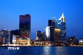 Một góc Thành phố Hồ Chí Minh. (Nguồn: TTXVN)