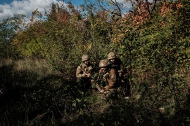 Binh sỹ Ukraine. (Ảnh: AFP/TTXVN)