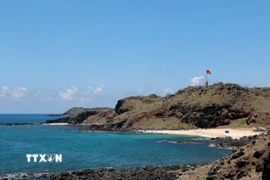 Một góc đảo Phú Quý. (Nguồn: TTXVN)