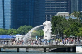 Vịnh Marina ở Singapore. (Ảnh: AFP/TTXVN)