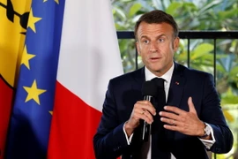 Tổng thống Pháp Emmanuel Macron. (Nguồn: AFP/TTXVN)