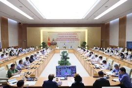 Một phiên họp của Ban Chỉ đạo Cải cách hành chính của Chính phủ. (Ảnh: Dương Giang/TTXVN)
