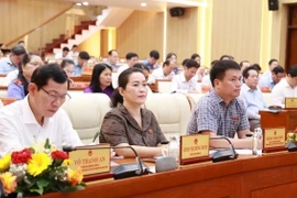 Các đại biểu tham dự kỳ họp. (Ảnh: TTXVN phát)