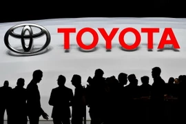 Biểu tượng Toyota Motor. (Ảnh: AFP/TTXVN)