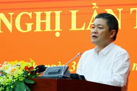 Thủ tướng Chính phủ phê chuẩn kết quả bầu chức vụ Phó Chủ tịch Ủy ban Nhân dân tỉnh Quảng Bình nhiệm kỳ 2021-2026 đối với ông Phan Phong Phú. (Ảnh: Tá Chuyên/TTXVN)
